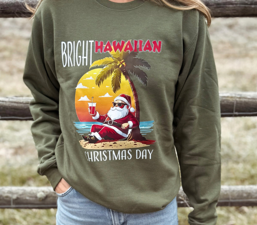 Bright Hawaiian Christmas Day Crew