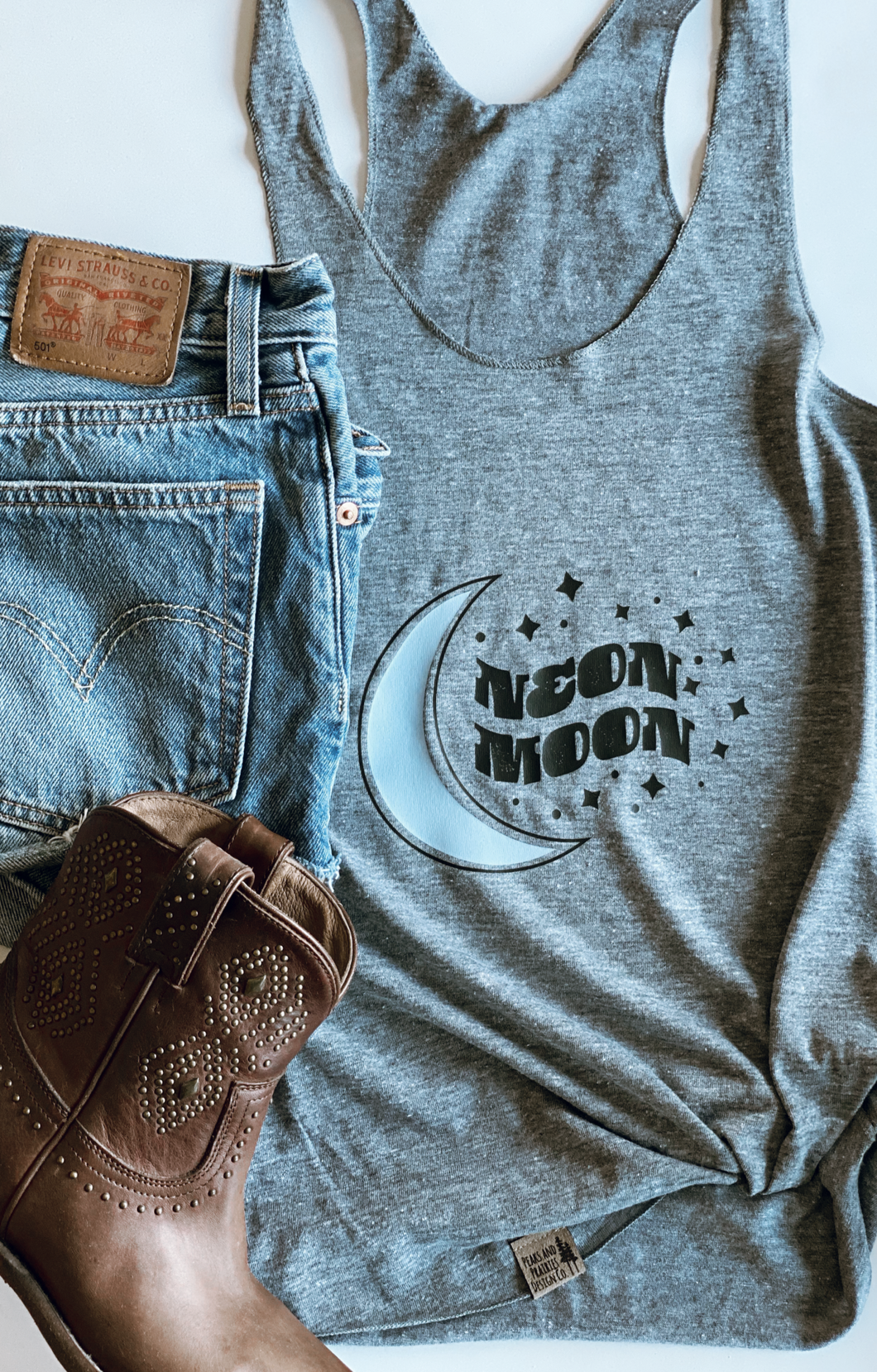 Neon Moon Tank