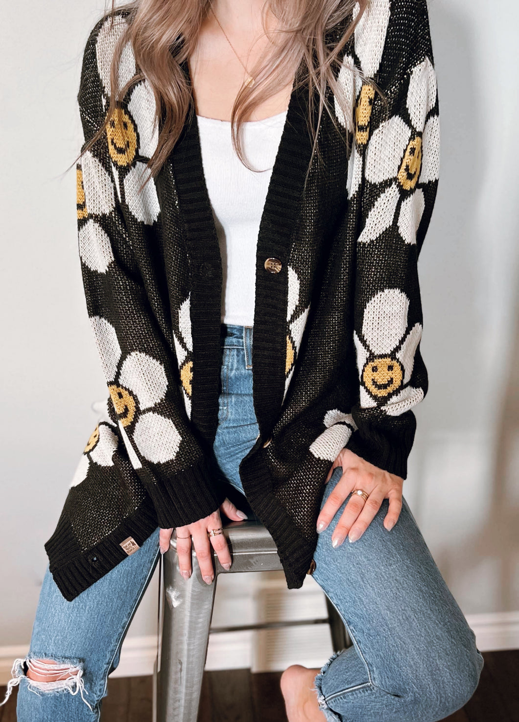 Fresh As A Daisy Cardigan
