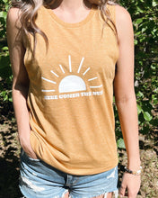Load image into Gallery viewer, Here Comes The Sun Tank
