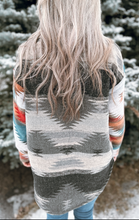 Load image into Gallery viewer, Geometric Aztec Shacket
